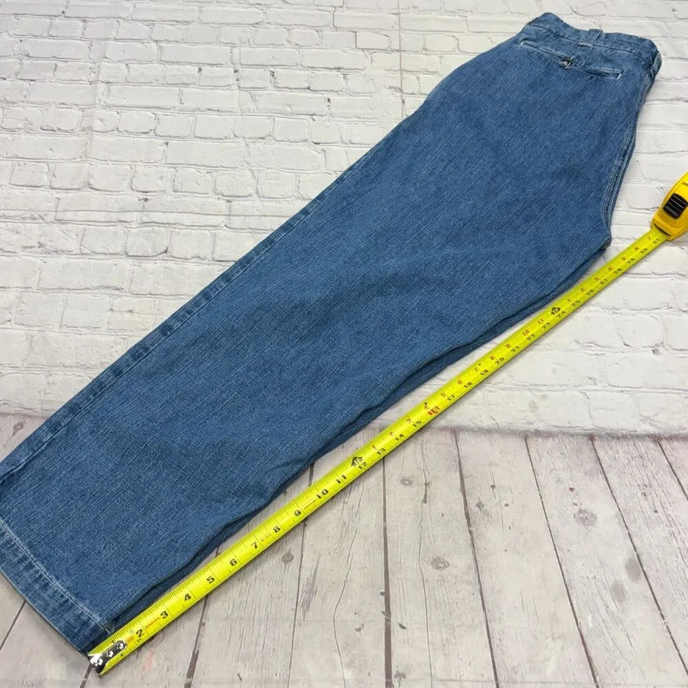 J. Crew Oarsman Men Classic Trouser Jeans Size 32x30 Blue Denim SP25 D125 -10